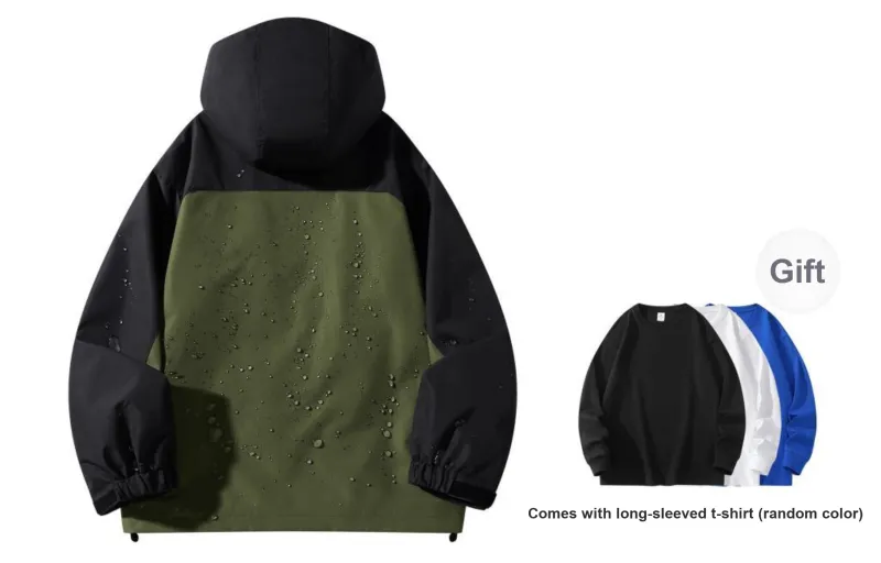 CSKS Waterproof And Windproof Windbreaker Jacket Unisex-21