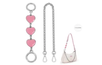 Lan Bao Fan Metal Alloy Bag Strap Women's Multicolor
