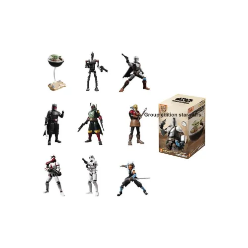 Bloks DALO Коллекция First Edition Star Wars BOUNTY Hunters Слепые коробки Один Blind Box Целая коробка 9 шт