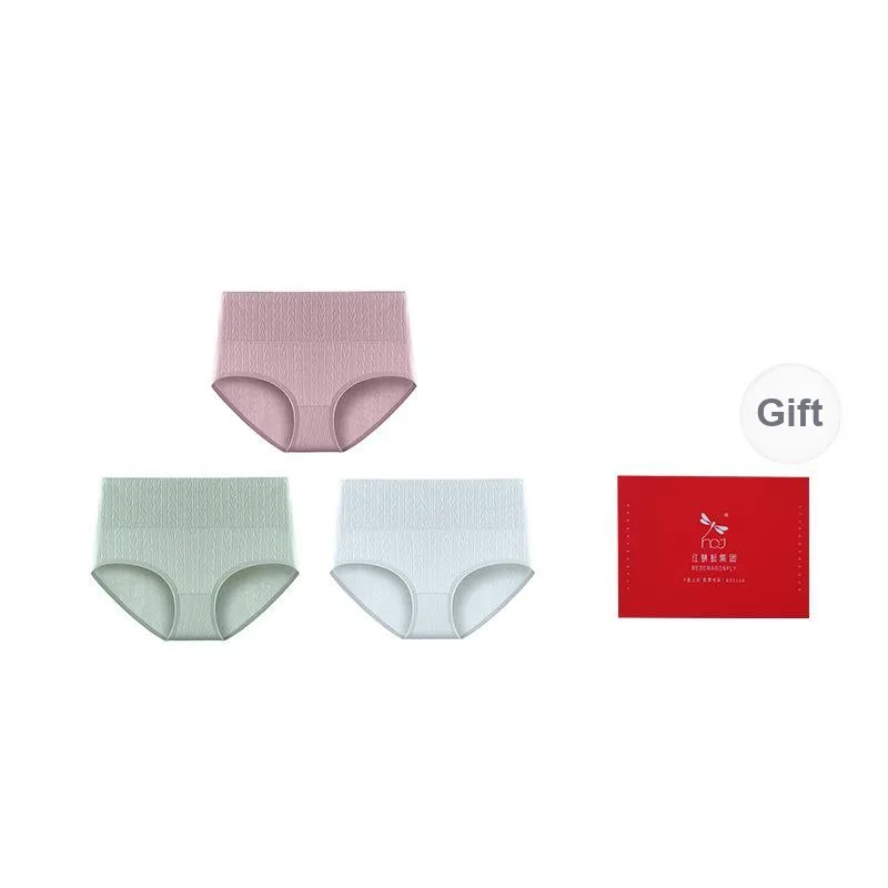 RED DRAGONFLY Cotton Panties Women's Combination Gift Box Set-12