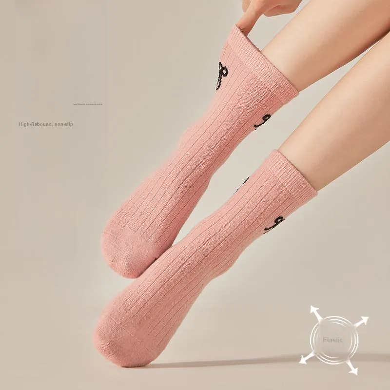 BONAS Mid-Calf Socks Women's Combo Set-5