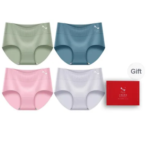 RED DRAGONFLY Cotton Panties Women's Combination Gift Box Set