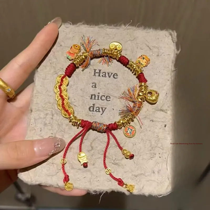 MGS Good Luck New Chinese Style Chinoiserie Fashion Refined Bright Future Exquisite Box Unisex-2