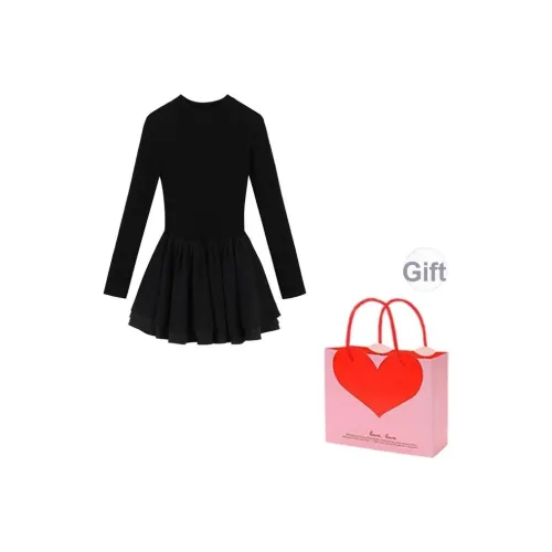 BVODE Длинное платье с длинными рукавами женское