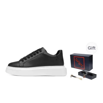 ROBERTA DI CAMERINO Abrasion-Resistant Low-Top Skateboard Shoes Men's Black