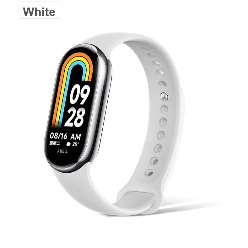 Watchbond Compatible With Xiaomi Smart Band 9 Xiaomi Compatibility Watch Band Dedicated Interfaces Silicone Material-8
