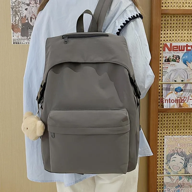 Vack Nylon Backpack Unisex Multicolor-3