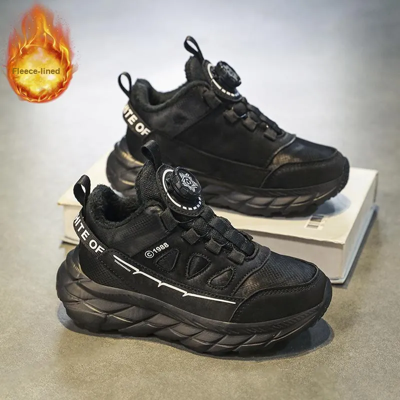 ROBINHOOD Slip-Resistant Cushioning Wear-Resistant Rebound Warm Kids' Running Shoes Kids'-16