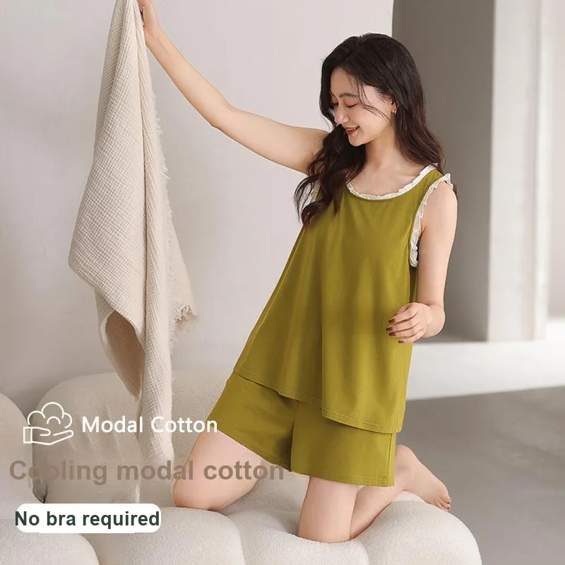 XIA.WA.ZHI.XIU Pajama Gift Box Women's Green-2