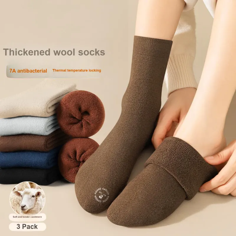 PIERRE CARDIN Mid Calf Socks Women's 3 Pack With Box Included-7