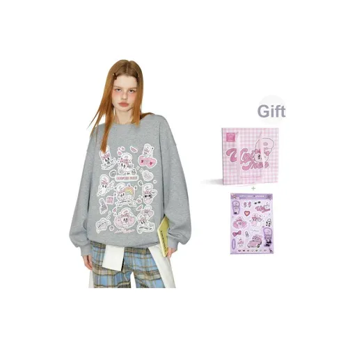 UNIFREE X AISILEXIAOTU Свитшот Женский Серый