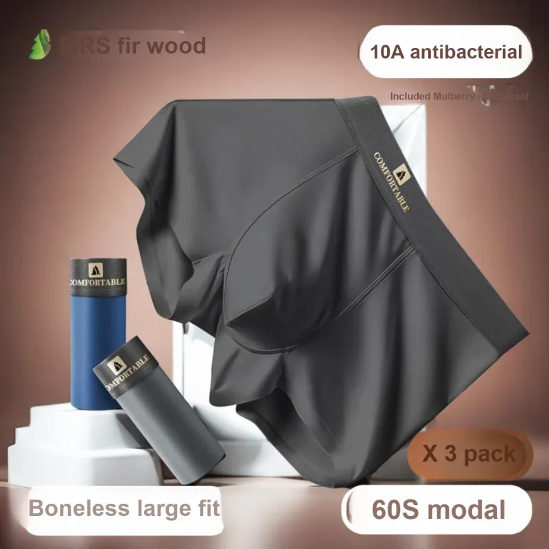 FIRS Underwear Gift Box Men's 3 Pack Gift Box Set-2