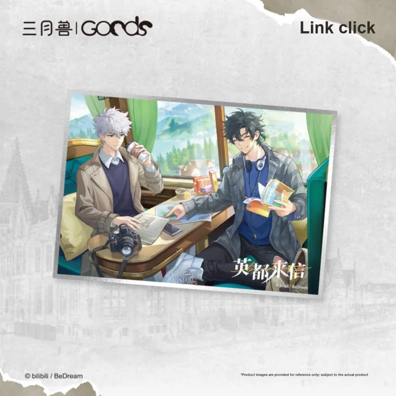 March·Monster Link Click, Animation, Yingdu Letters, Collection, Raster Anime Artboard Prints-1
