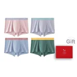 Light Cameo Brown-Light Gray-Ice Blue-Gray Green