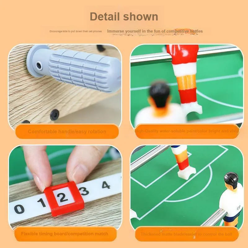 Lezhi By Me Foosball Table Desktop Manual For Parent Child Games Educational And Fun Board Games-2