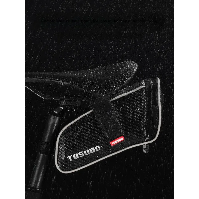 TOSUOD Cycling Bag Unisex PU Fabric Gauze-2