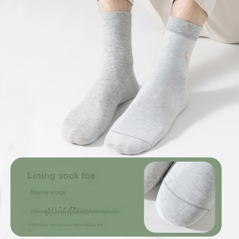 MIIOW Mid Calf Socks Unisex 4 Pack-7