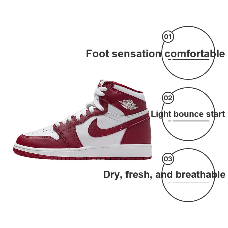 Jordan 1 Retro High OG Artisanal Team Red GS-1