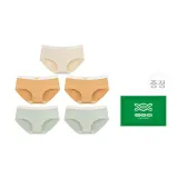 5팩 세트 (스킨 컬러+2 커피+2 그린)