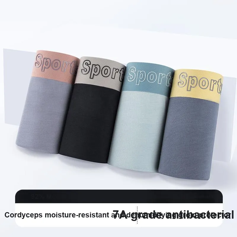Qiao Ni Tong Underpants Men's 3 Pack-2