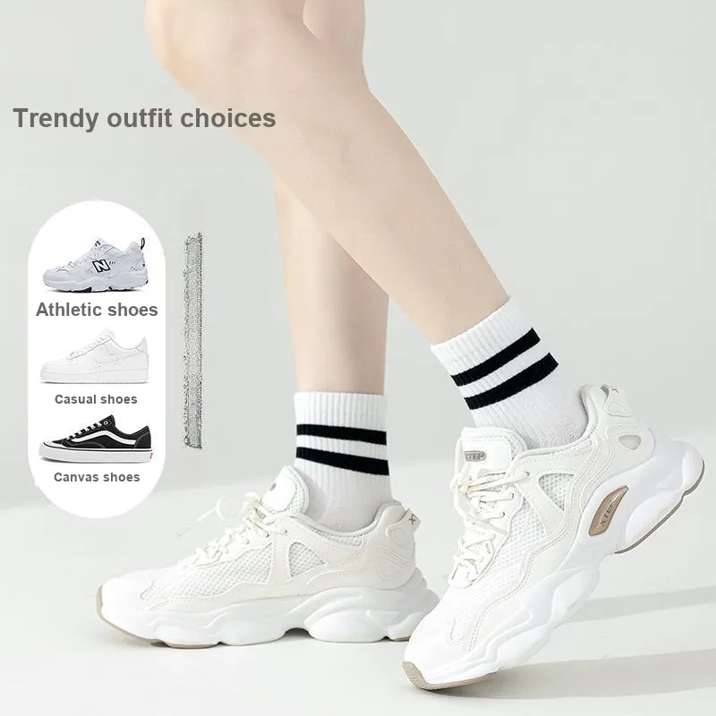 MIIOW Mid Calf Socks Unisex 5 Pack-31