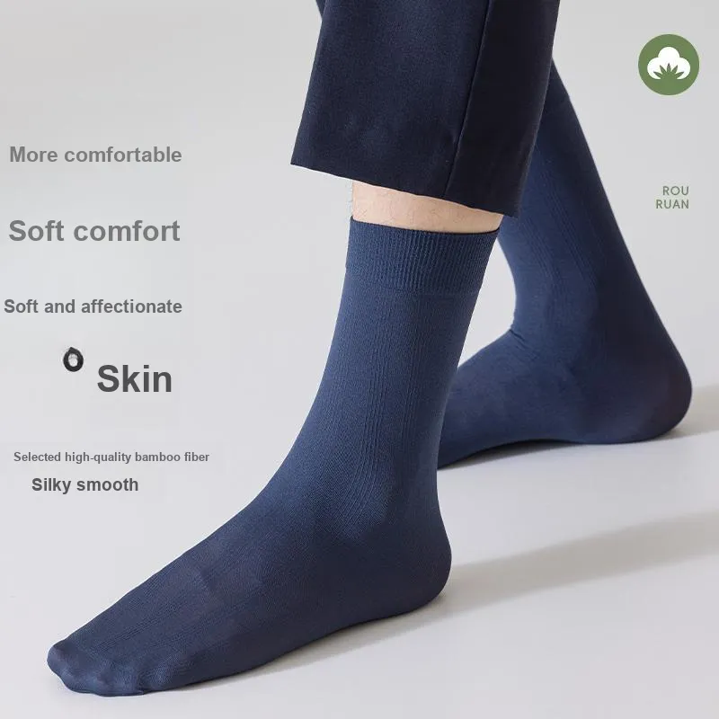 MIIOW Cool One Summer Series Mid Calf Socks Men's 5 Pack-14