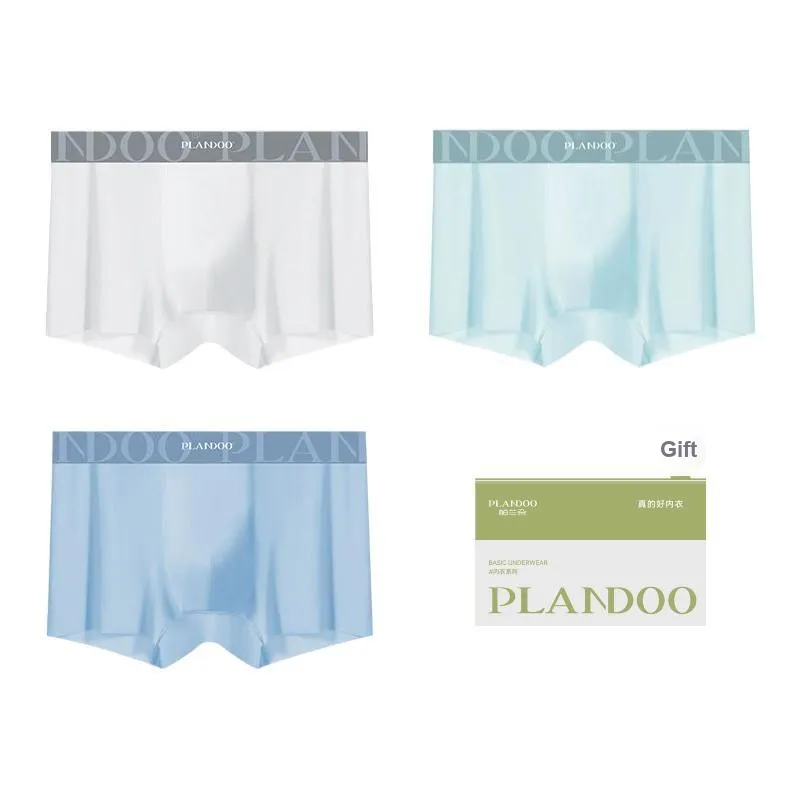 PLANDOO Underpants Men's Shopping Bag 3 Pack-3