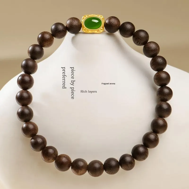 MUSHENGYUAN Fragrance Agarwood Bracelets Women's-3