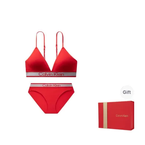 CALVIN KLEIN Underwear Set Women's Gift Box Set Rogue Red