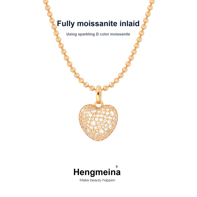 HENGMEINA 925 Sterling Silver Necklaces Unisex-1