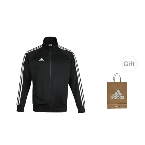 Adidas Jackets Unisex Black/White Jackets+Gift Bag