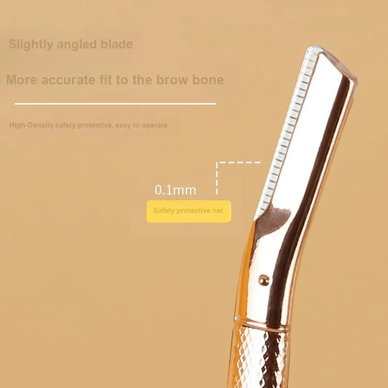 Mulei Manual Safety Protective Portable Eyebrow Razor-2