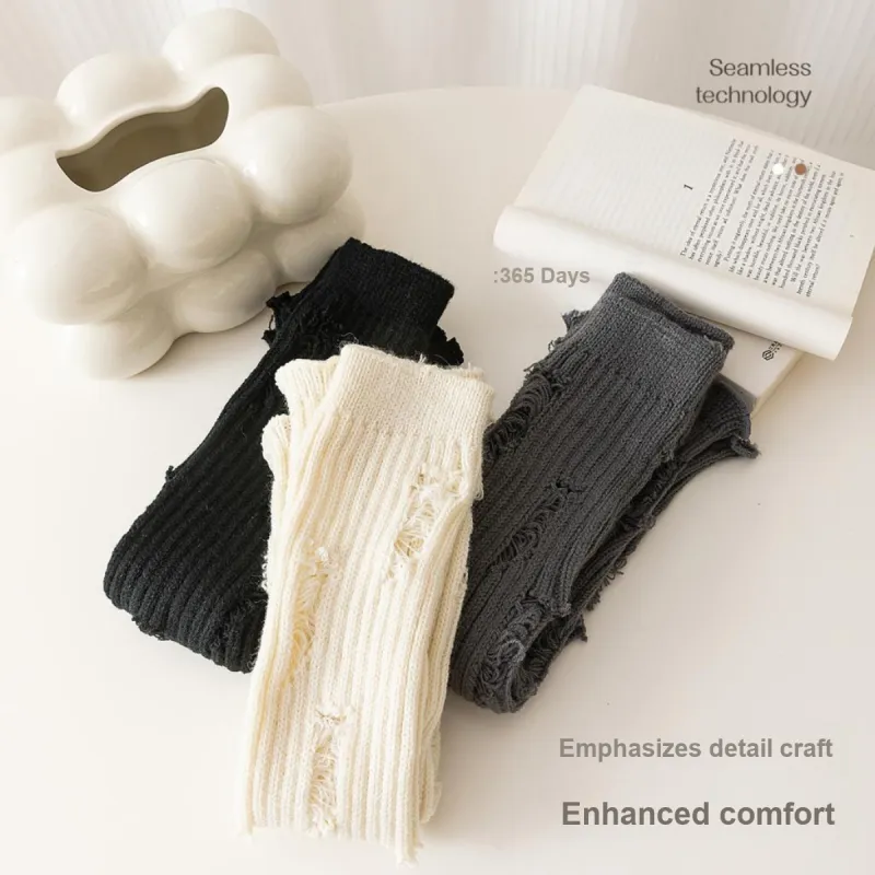 MIIOW Mid Calf Socks Women's Combo Set-5