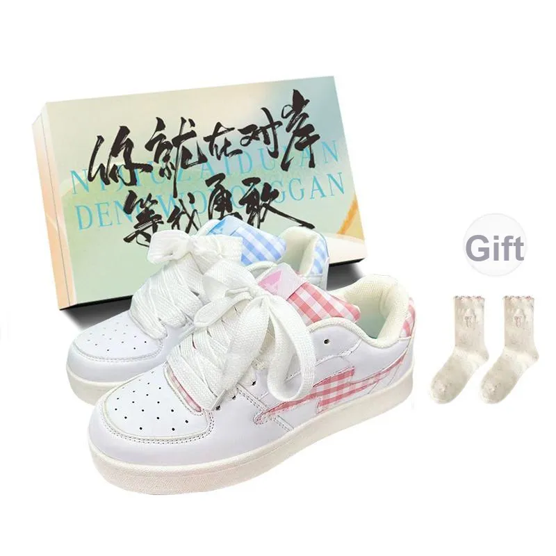 JimiXiong Low Top Skateboard Shoes Women's-5