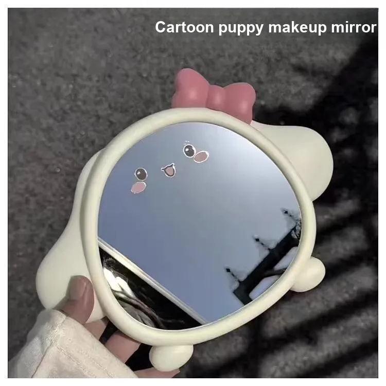 Gentle Welcome Cartoon Cute Makeup Mirror HD Wall Hanging Desktop Portable Small Mirror Travel Dormitory Mirror-15