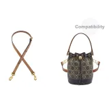 Tb Brown Crossbody Shoulder Strap