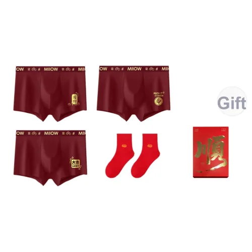 MIIOW Мужские Подарочные Наборы Трусов