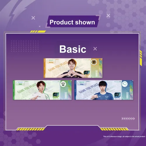 BUFFUN PEL Peace Elite Профессиональный League Игрок Первая редакция Позиция Command Голографические билеты