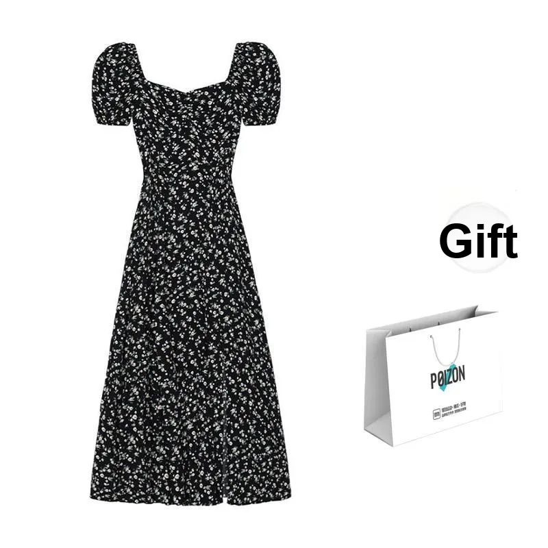 CPAURA Short Sleeved Dress Women's Black