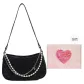 Black+Pearl Chain+Long Strap+Heartbeat Box Limited Edition