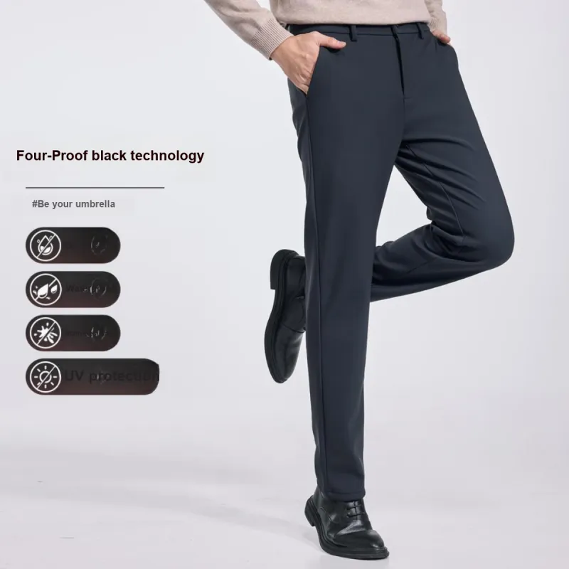 Red bean Suit Trousers Men-6