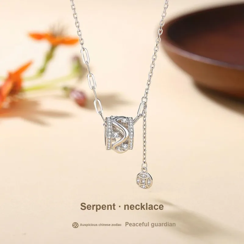 MGS 925 Sterling Silver Necklaces Women's-1