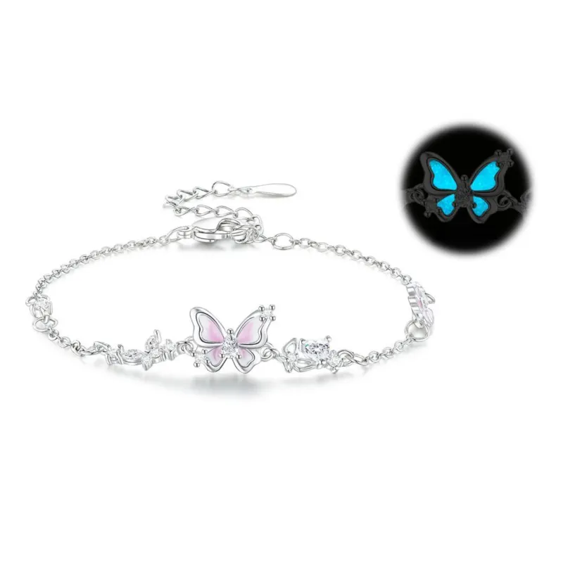 LAOYINFANG S990 Silver Pure Silver Bracelets Women's-1