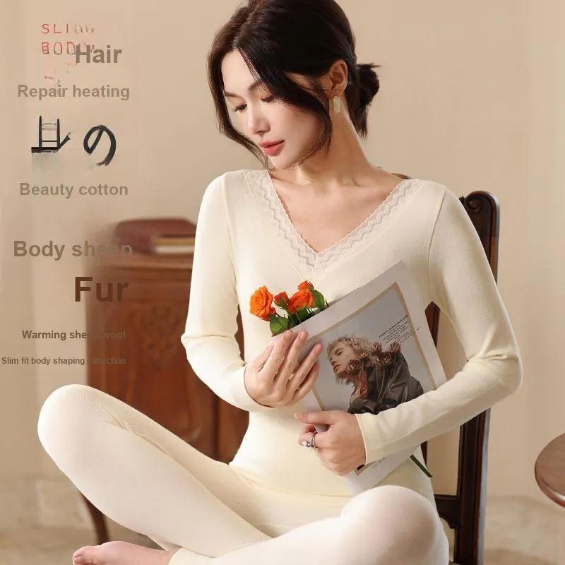 Lan Miao Women's Thermal Sets-7