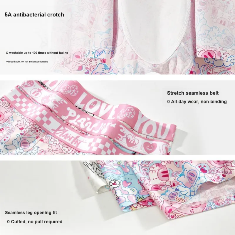 PLAN IN Underwear Gift Box Men's Gift Box Set Pink-12