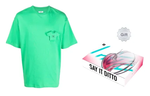 Opening Ceremony T-Shirts Men Bright Green - Gift Box Sets