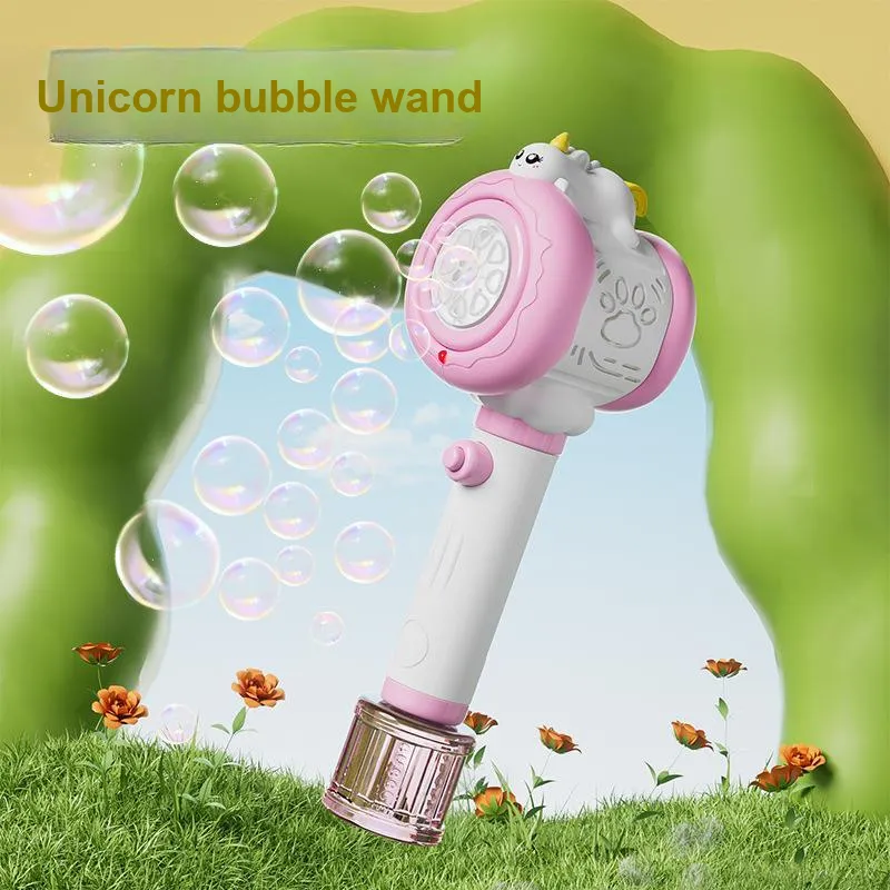 JOY FUER Cute Animal, Fully Automatic One Button Foam Production, 8 Eyelets, Outdoor Bubble Machines-1