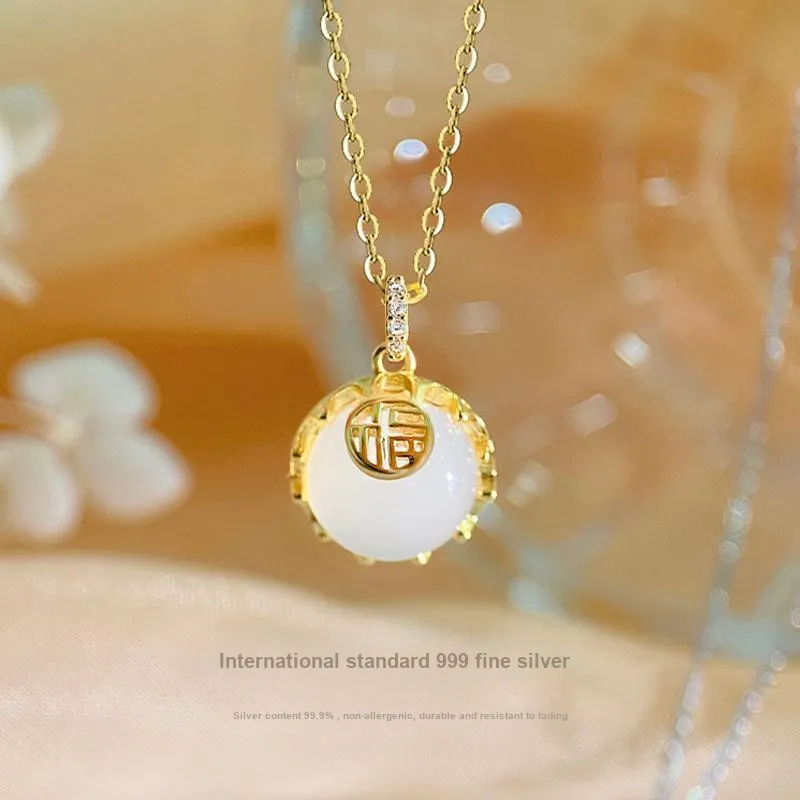 JUICY GRAPE Agate Necklaces Women's-1