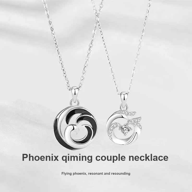 Xuanman S925 Silver Necklaces Unisex-1