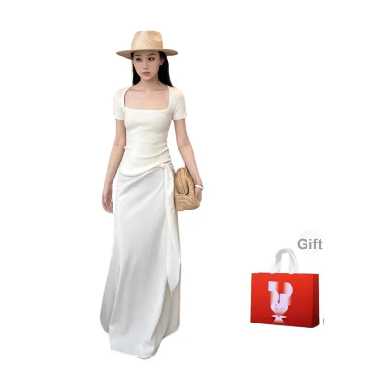 MTHE Two Piece Skirt Sets Women's-6